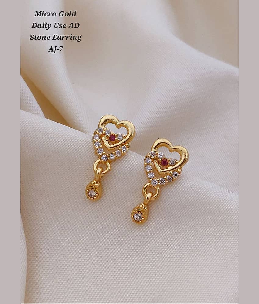 Shivay Fashion Gold Jhumki Earrings ( Pack of 1 ) - Earrings | Buy online on ZillyBuy