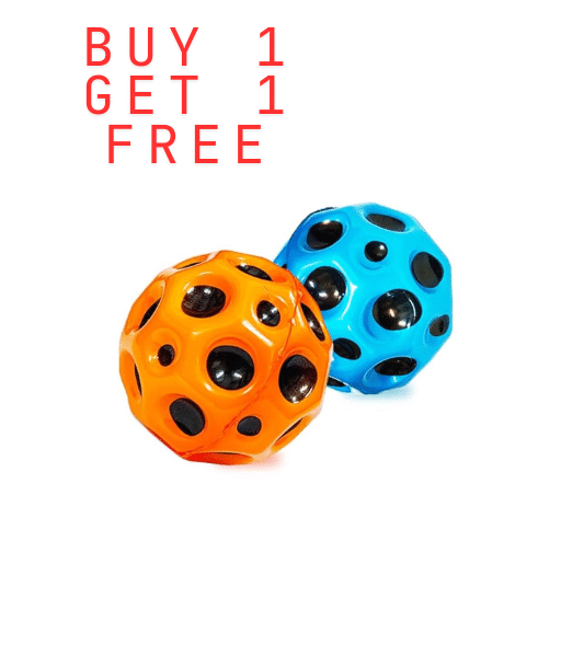     			Super Bouncy Rubber Moon Ball Toy for Kids