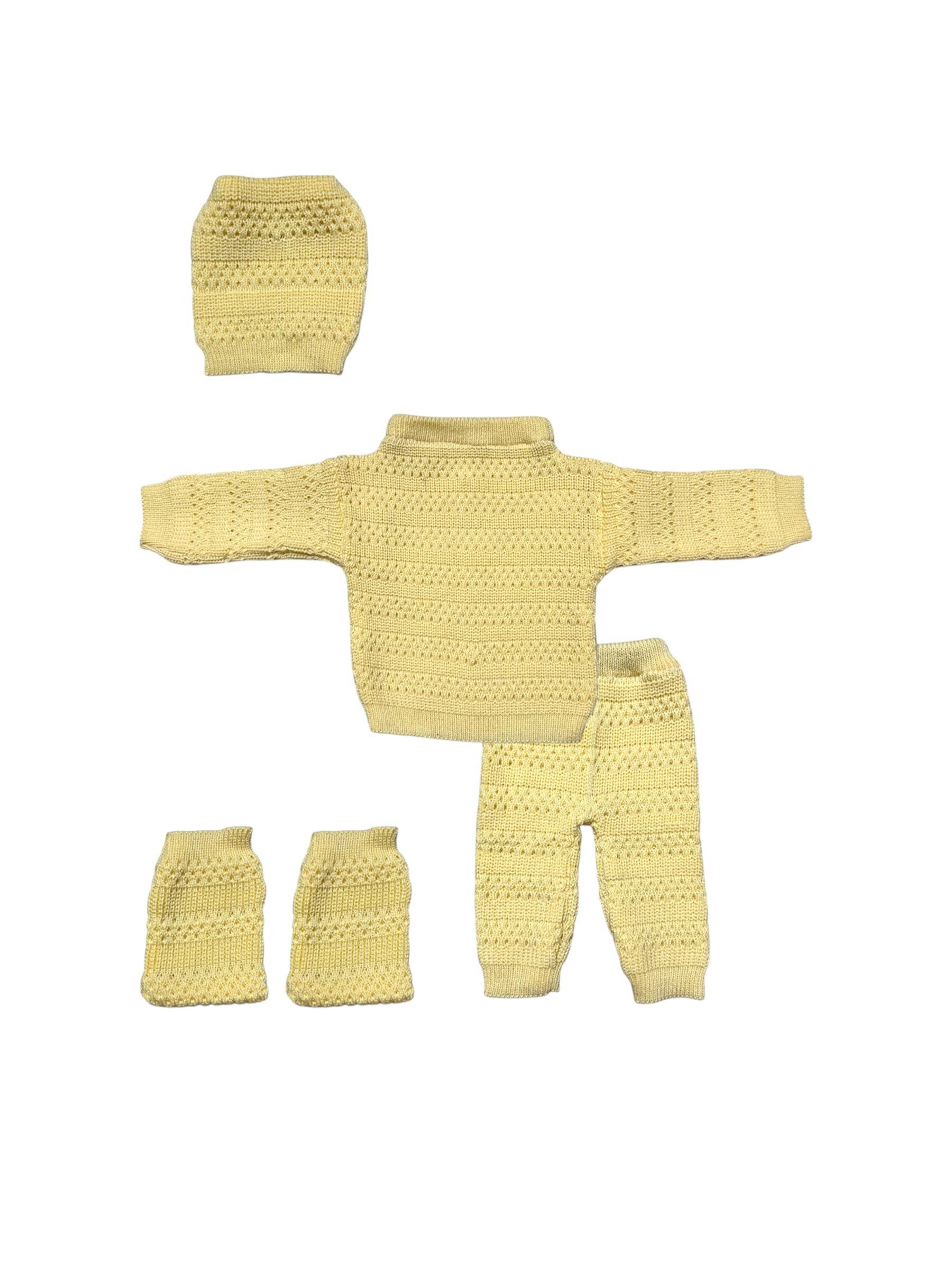     			The Creators Pack of 1 Unisex for Baby Woollen Sweater ( Cream )