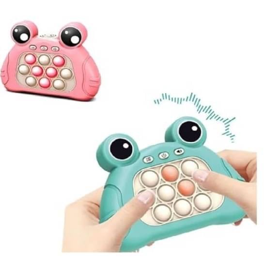 Toonkiz Intelligence Game Toy with Light & Sound for Kids, Pop It Bubble Push Game (Multicolor)     			Toonkiz Intelligence Game Toy with Light & Sound for Kids, Pop It Bubble Push Game (Multicolor)