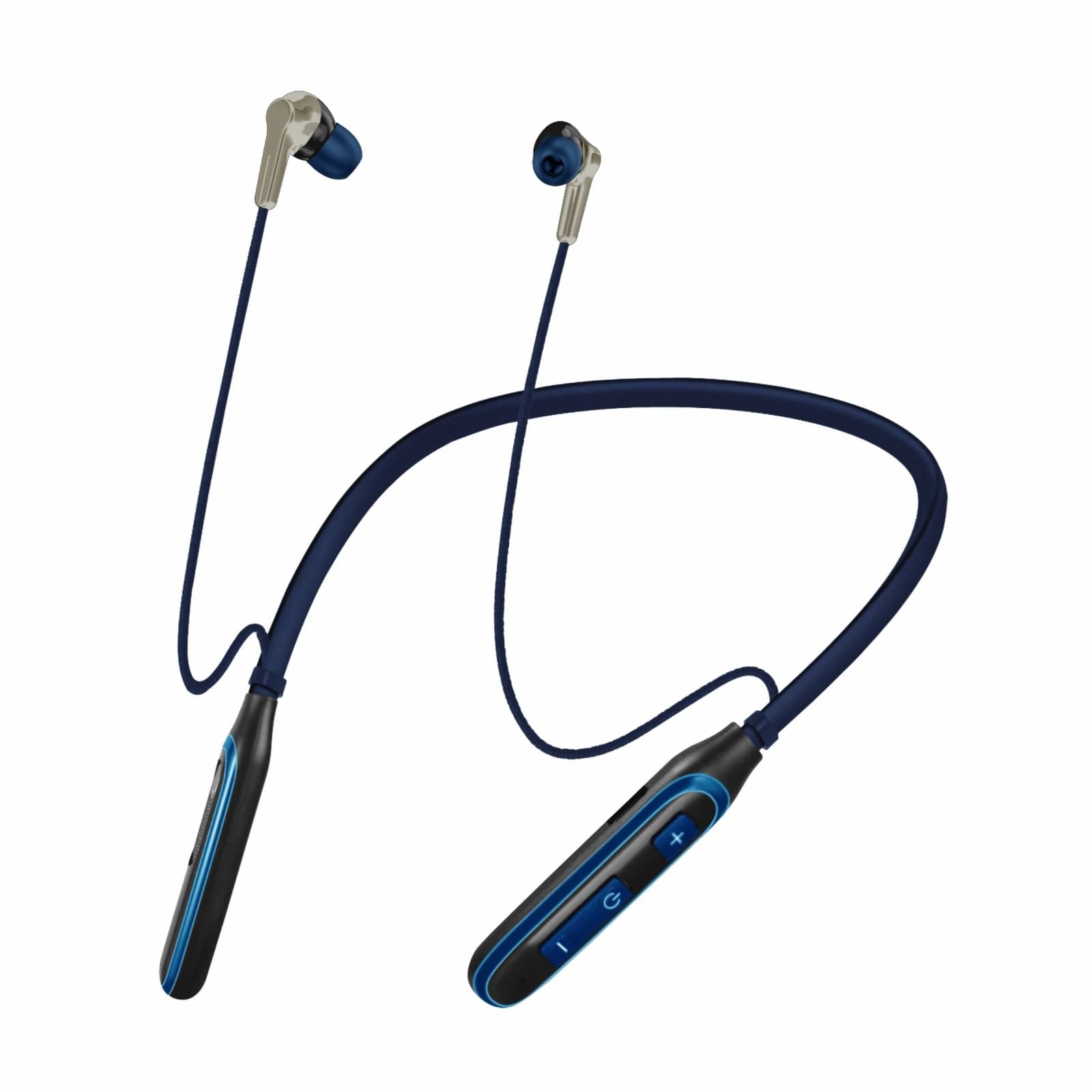     			UDDO ARIES In-the-ear Bluetooth Headset with Upto 30h Talktime Deep Bass - Blue