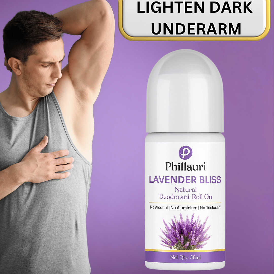 UnderArm Roll On - Whitens & Brightens Deodorant Roll-ons for Unisex
