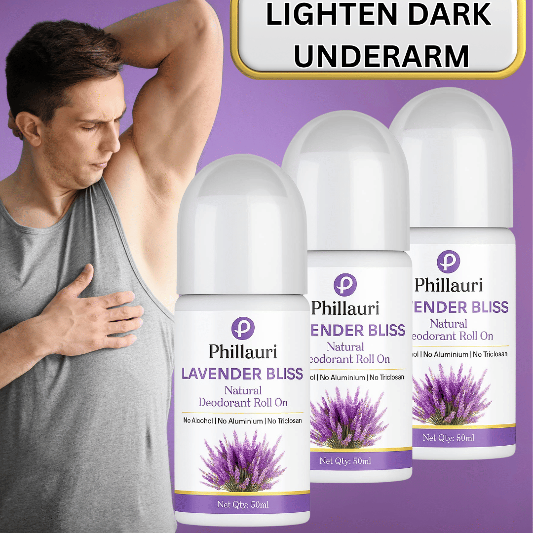 UnderArm Roll On - Whitens & Brightens Deodorant Roll-ons for Unisex