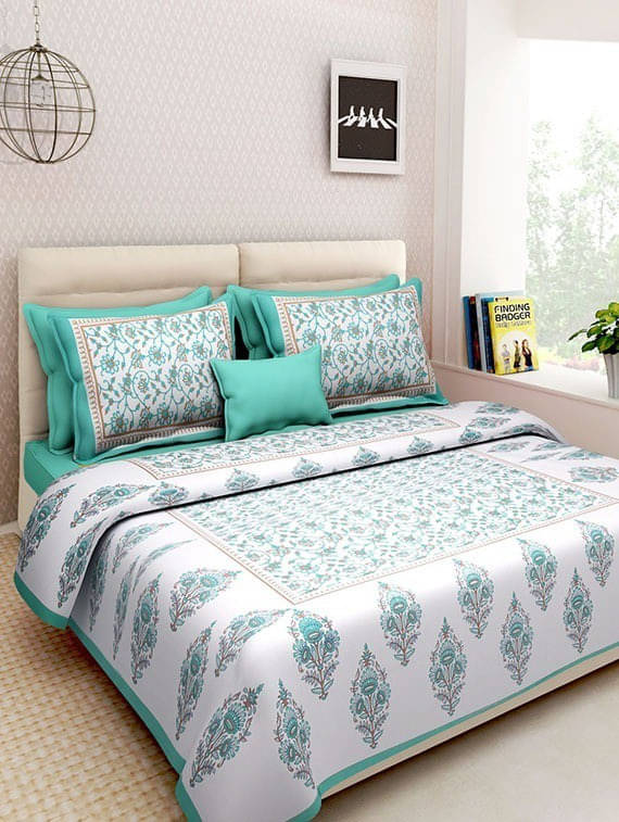 WAR TRADE Cotton 1 Double Bedsheet with 2 Pillow Covers ( Grey ) WAR TRADE Cotton 1 Double Bedsheet with 2 Pillow Covers ( Grey )
