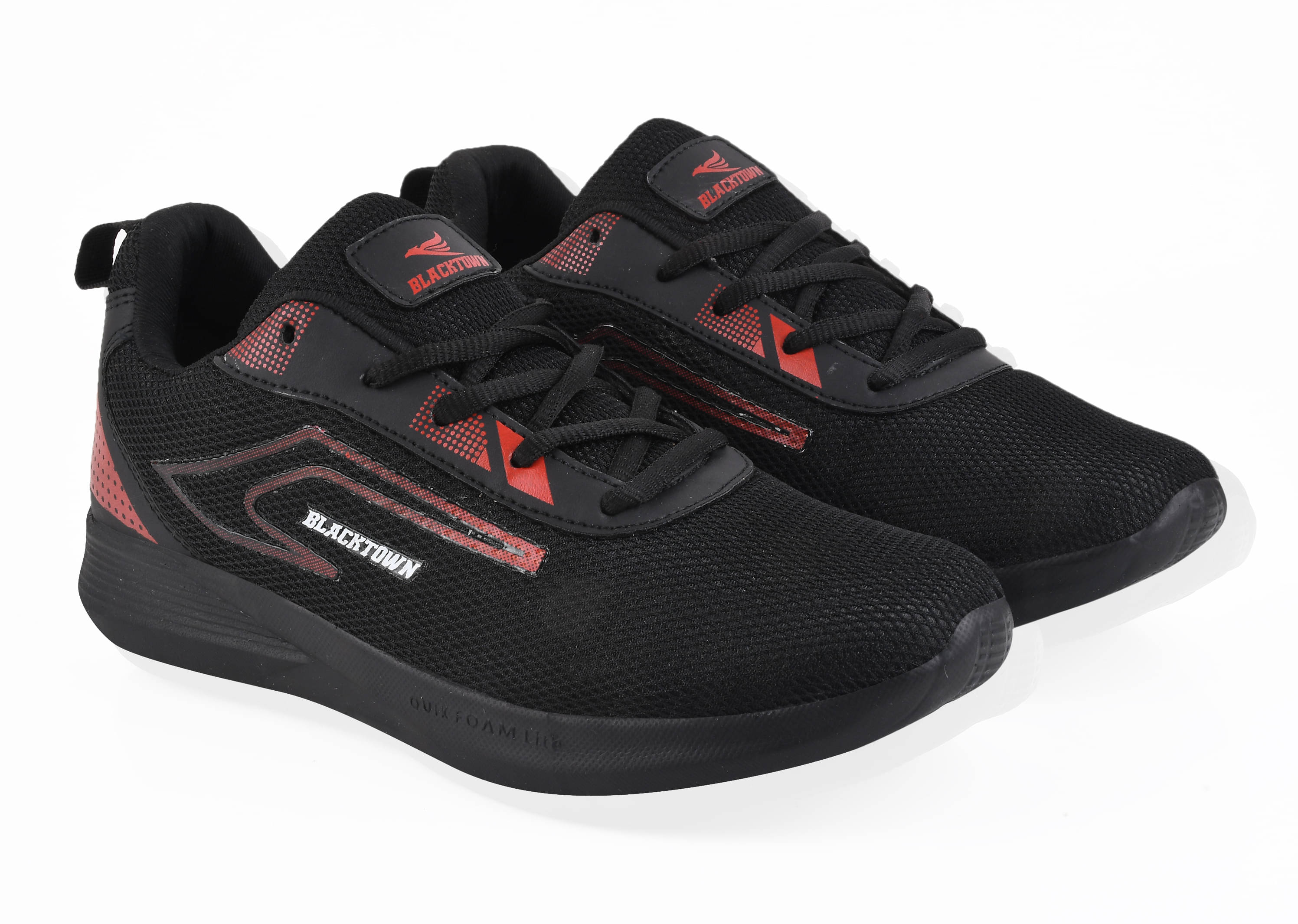     			BLACKTOWN Red Men's Slip-on Shoes