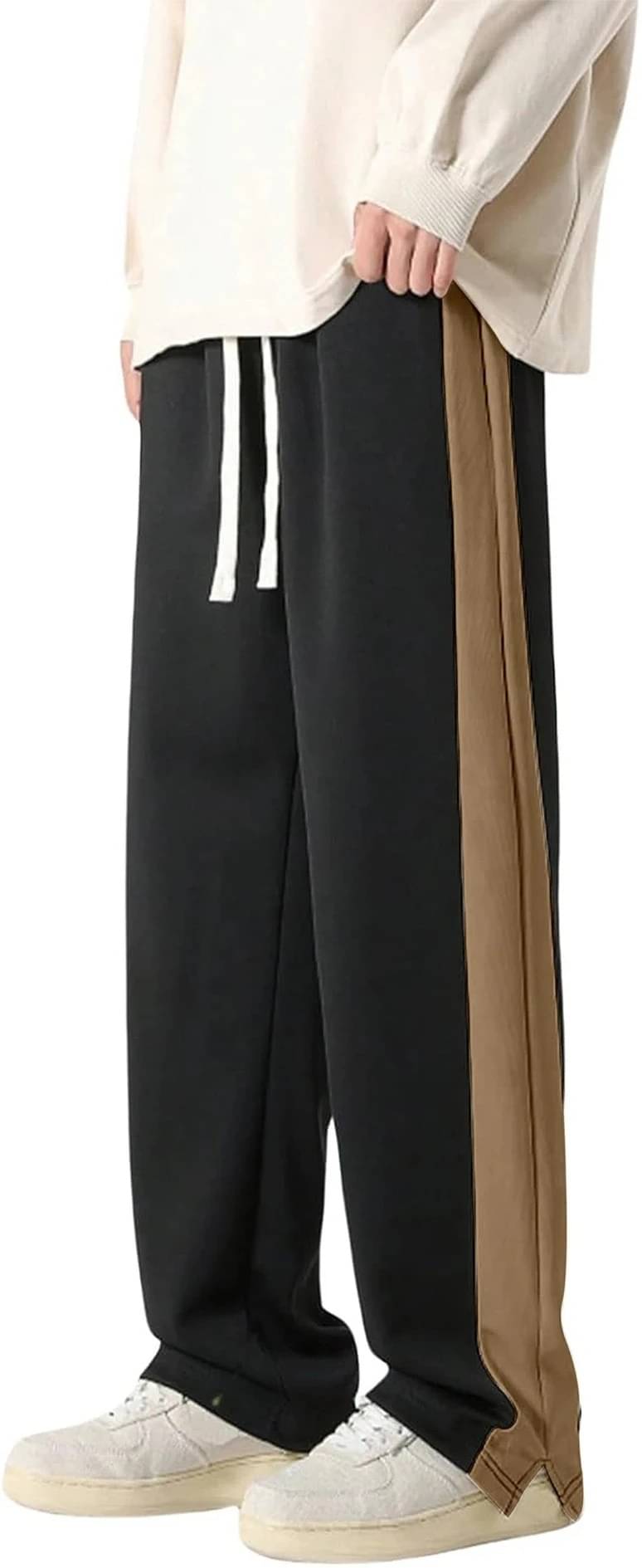     			COMBRAIDED Black Polyester Blend Men's Trackpants ( Pack of 1 )