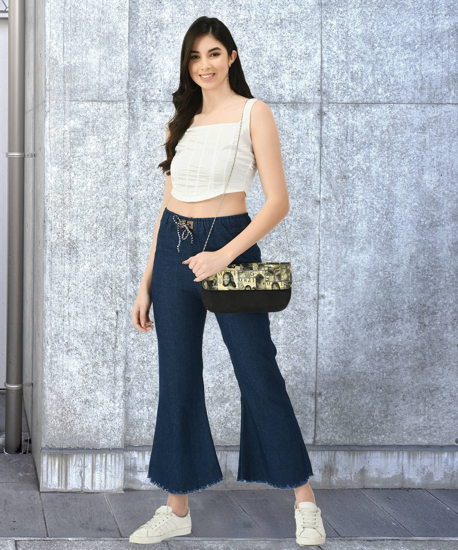     			Coutume Collections Women Bootcut Waist Jeans
