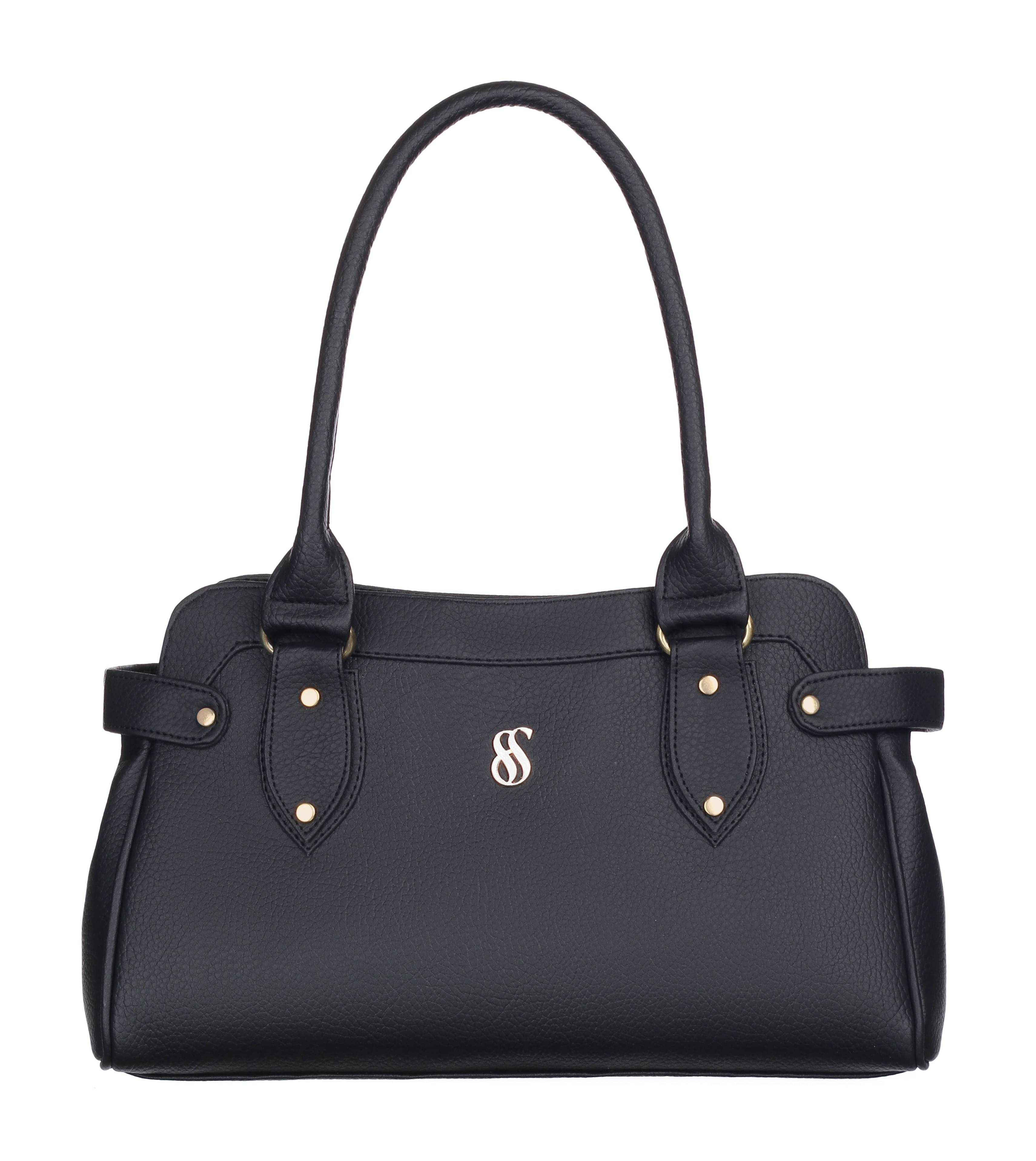     			Fostelo Shoulder Bag PU Set of 1 ( Black )