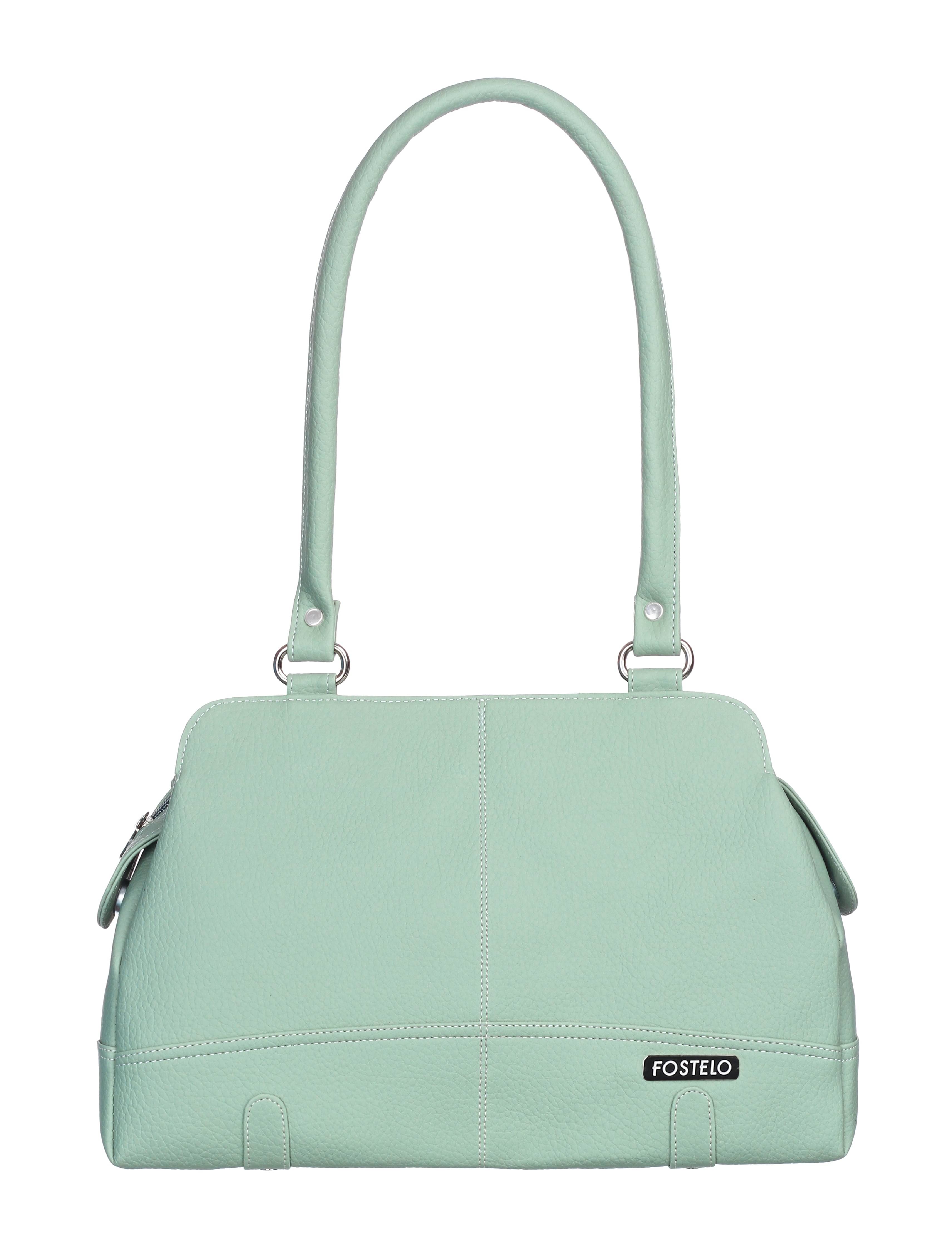     			Fostelo Shoulder Bag PU Set of 1 ( Green )