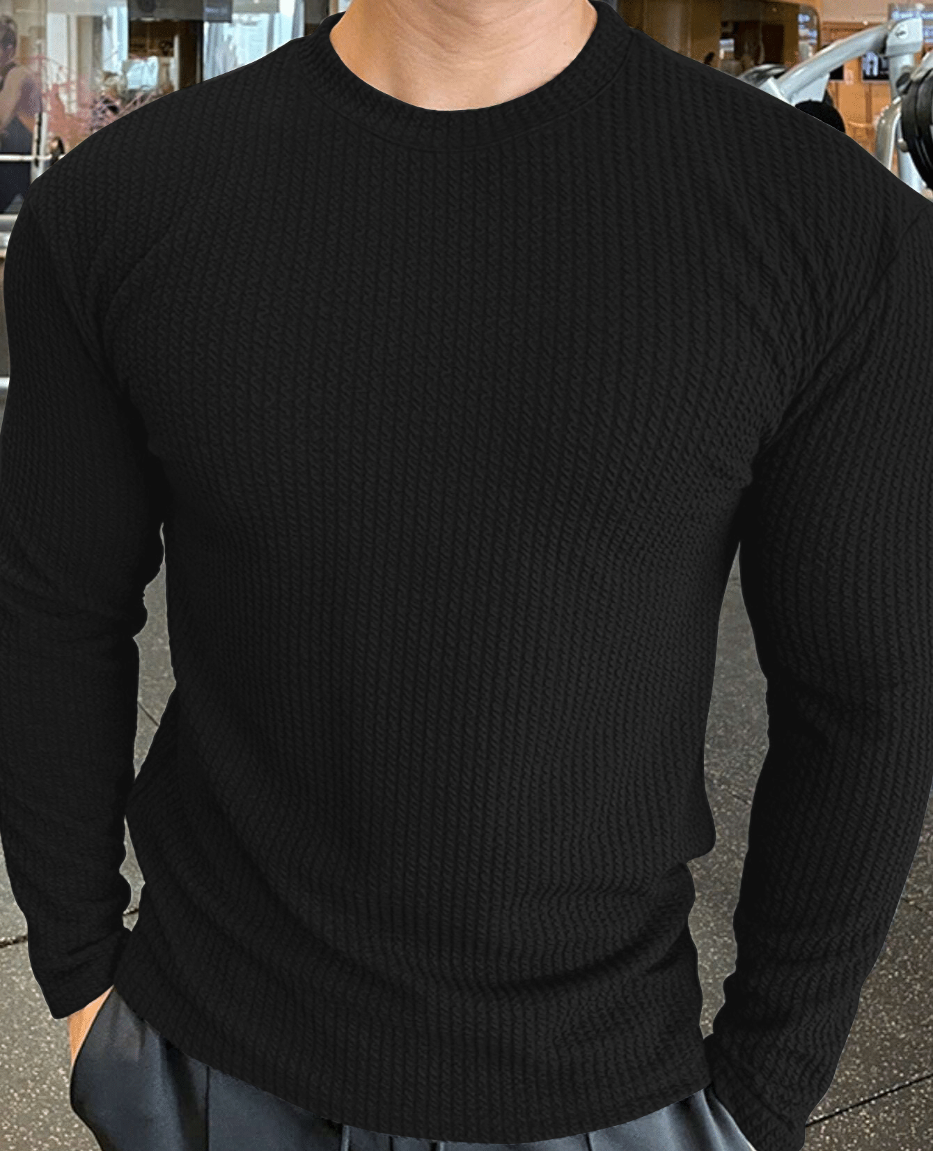 KAJARU Men Polyester Regular Fit Solid T-Shirt ( Black ) KAJARU Men Polyester Regular Fit Solid T-Shirt ( Black )