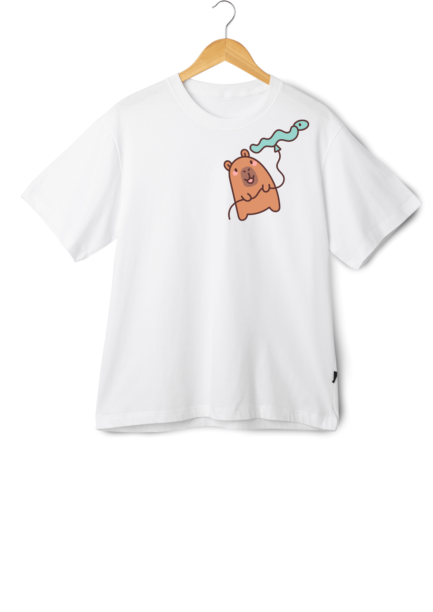     			Maddock Men Polyester Regular Fit Printed T-Shirt ( White )