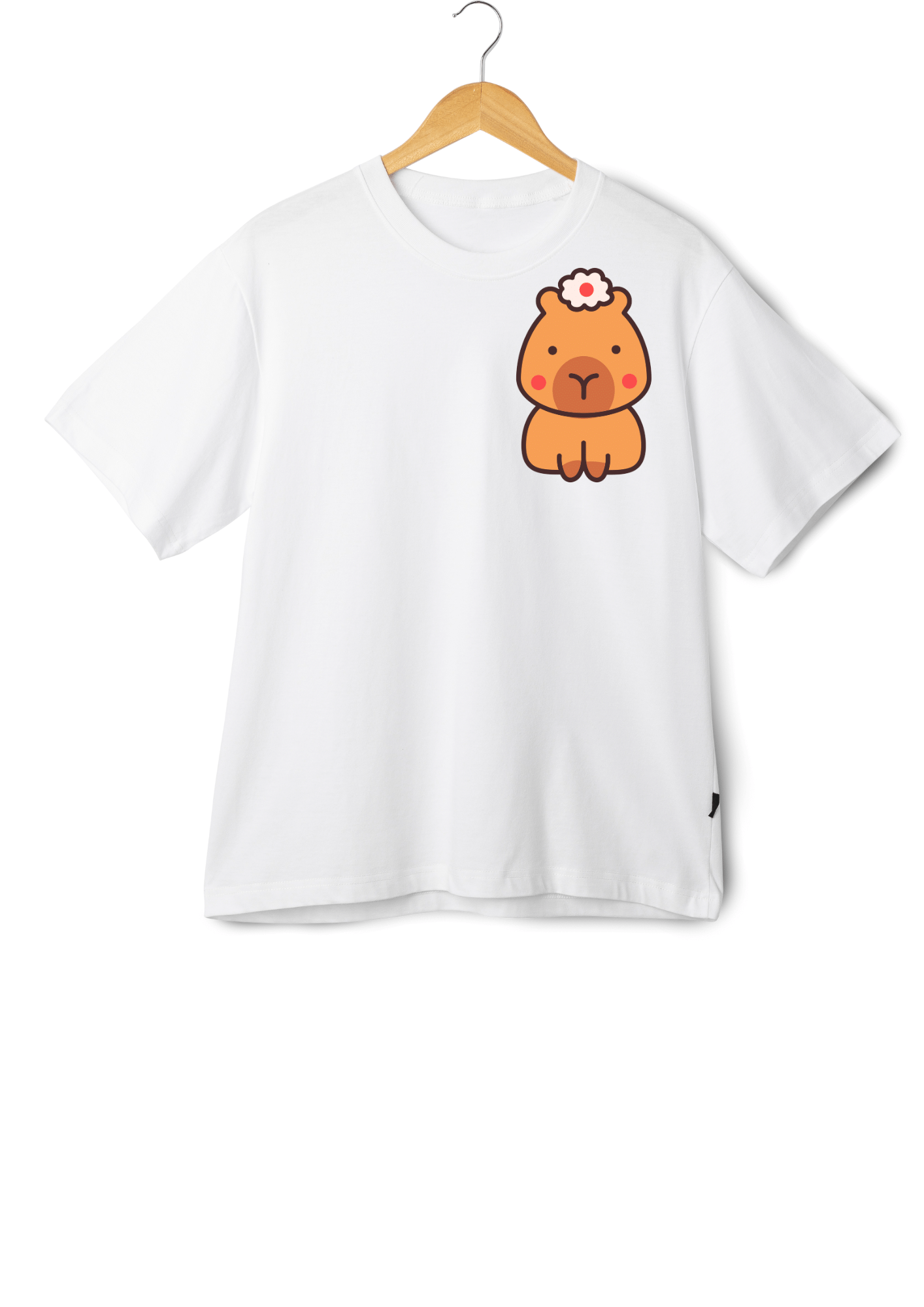     			Maddock Men Polyester Regular Fit Printed T-Shirt ( White )