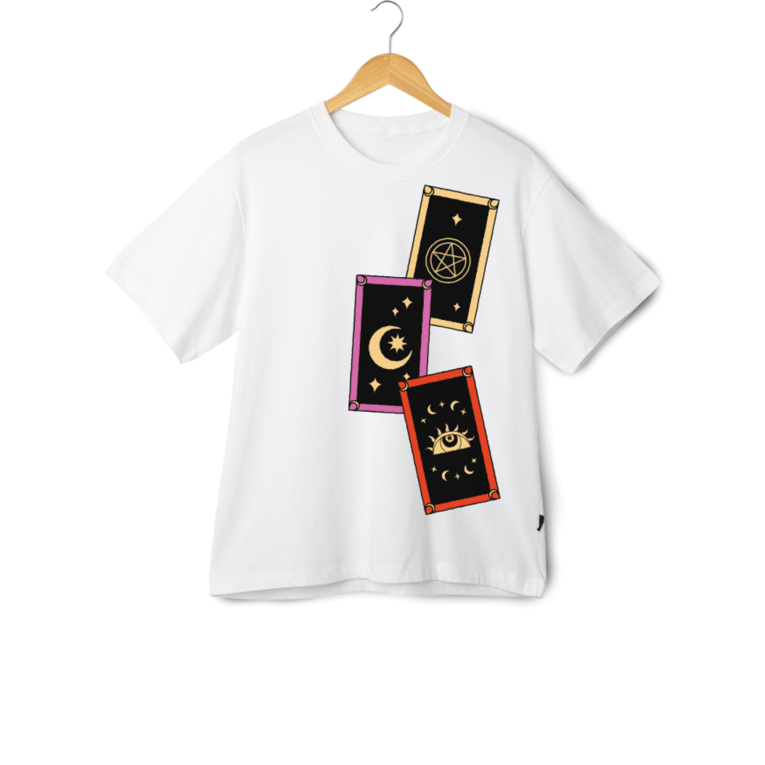 Maddock Women Polyester Printed Regular Fit Round Neck T-Shirt ( White ) Maddock Women Polyester Printed Regular Fit Round Neck T-Shirt ( White )