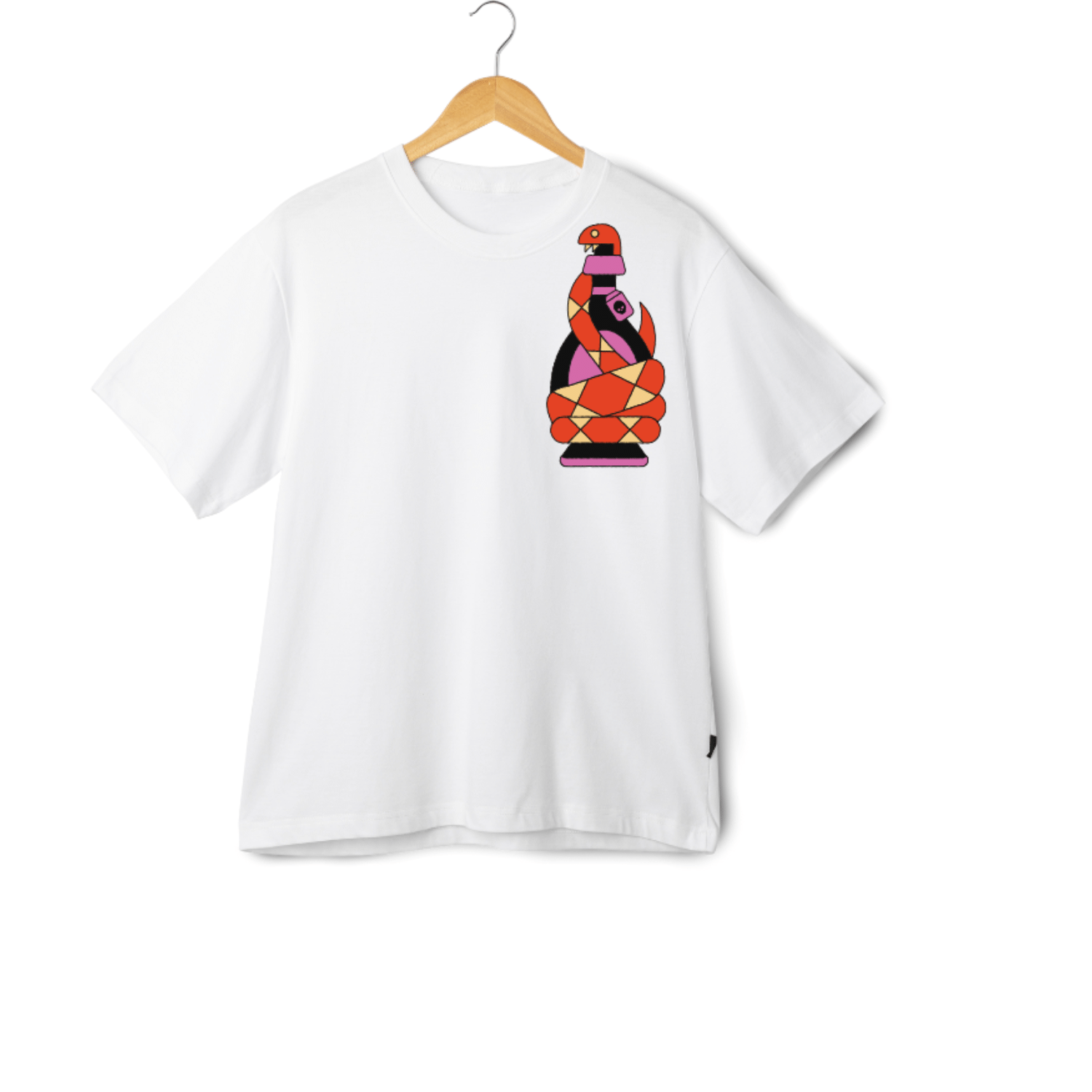 Maddock Women Polyester Printed Regular Fit Round Neck T-Shirt ( White ) Maddock Women Polyester Printed Regular Fit Round Neck T-Shirt ( White )