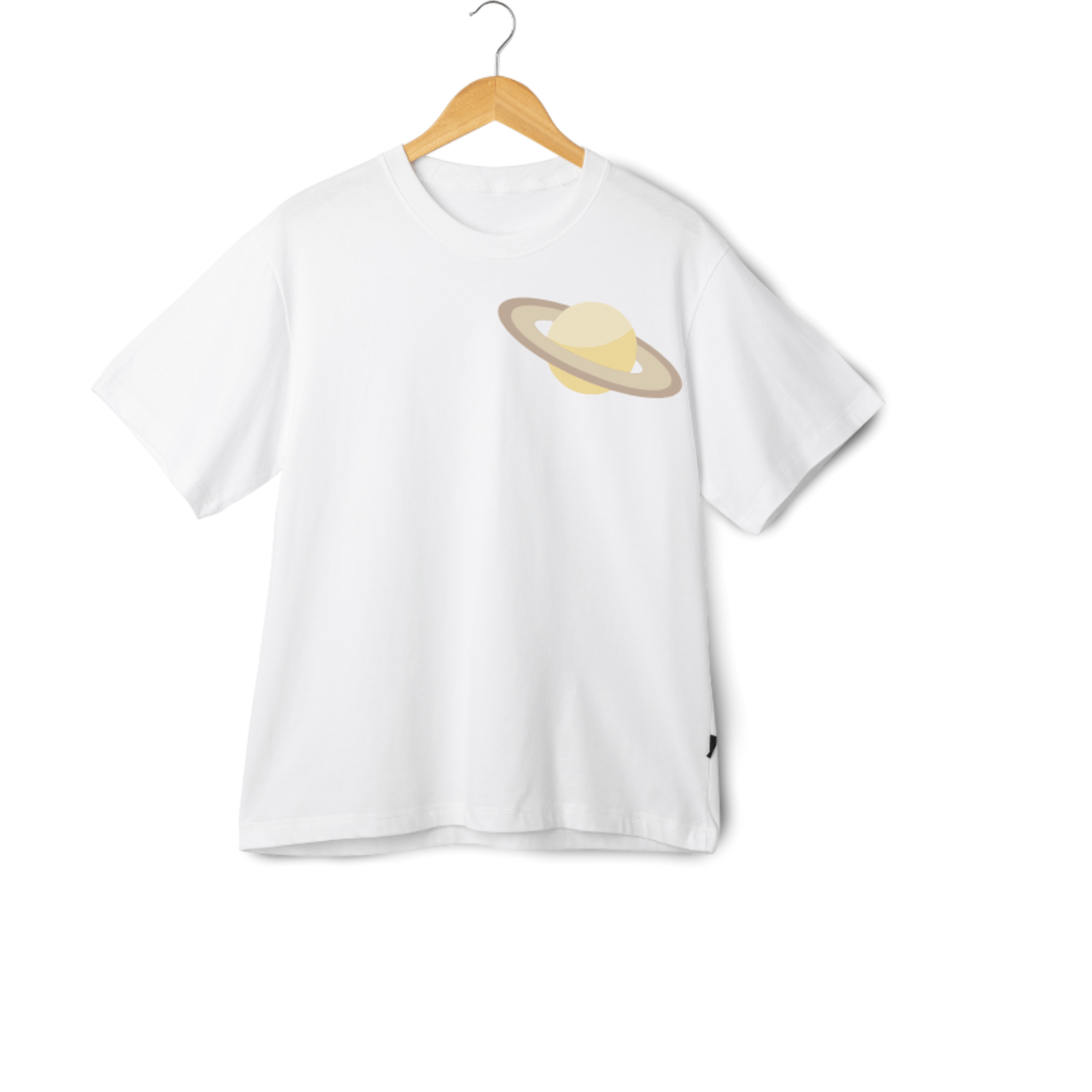     			Maddock Women Polyester Printed Regular Fit Round Neck T-Shirt ( White )