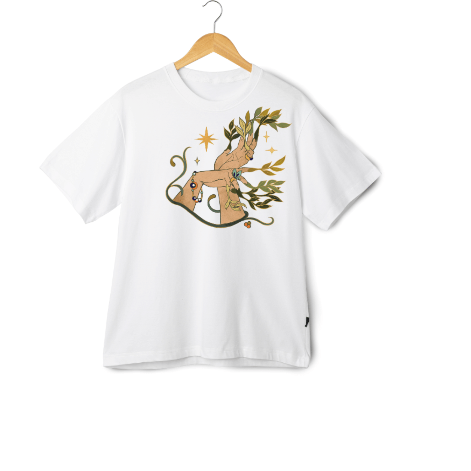Maddock Women Polyester Printed Regular Fit Round Neck T-Shirt ( White ) Maddock Women Polyester Printed Regular Fit Round Neck T-Shirt ( White )