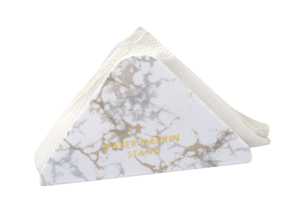 YUIOP - Majestic Paper Napkin Stand - Stylish & Elegant - Ideal For Kitchens, Counter Tops & Tables (White) YUIOP - Majestic Paper Napkin Stand - Stylish & Elegant - Ideal For Kitchens, Counter Tops & Tables (White)