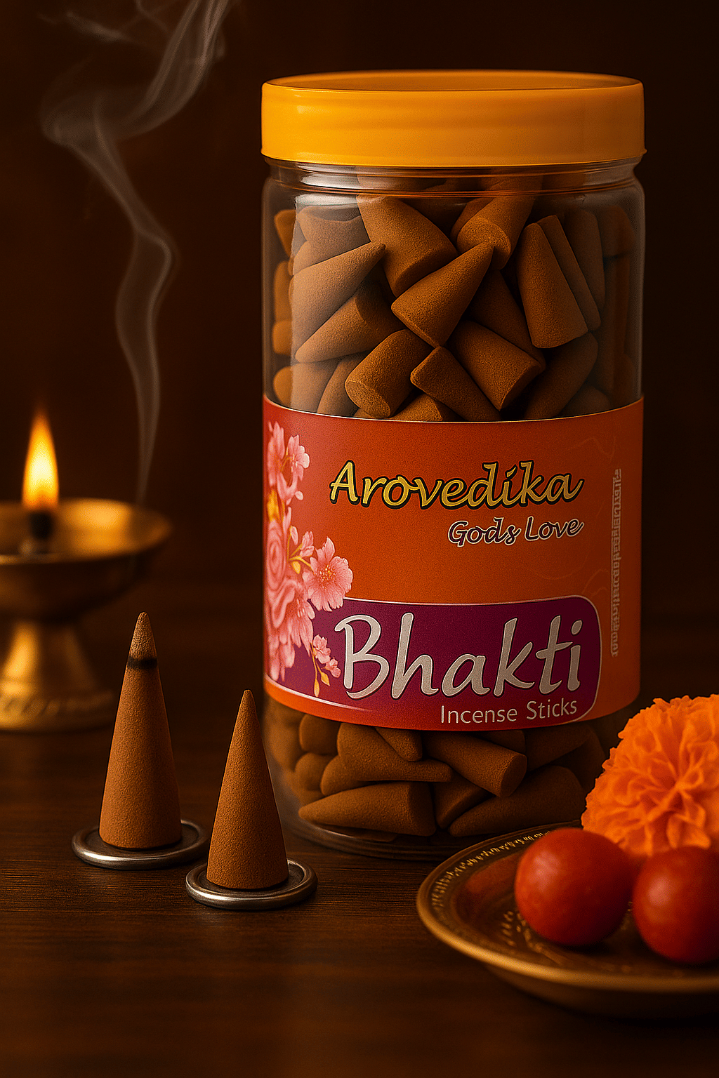     			arovedika Incense Dhoop Cone Fantasia 400 gm ( Pack of 1 )