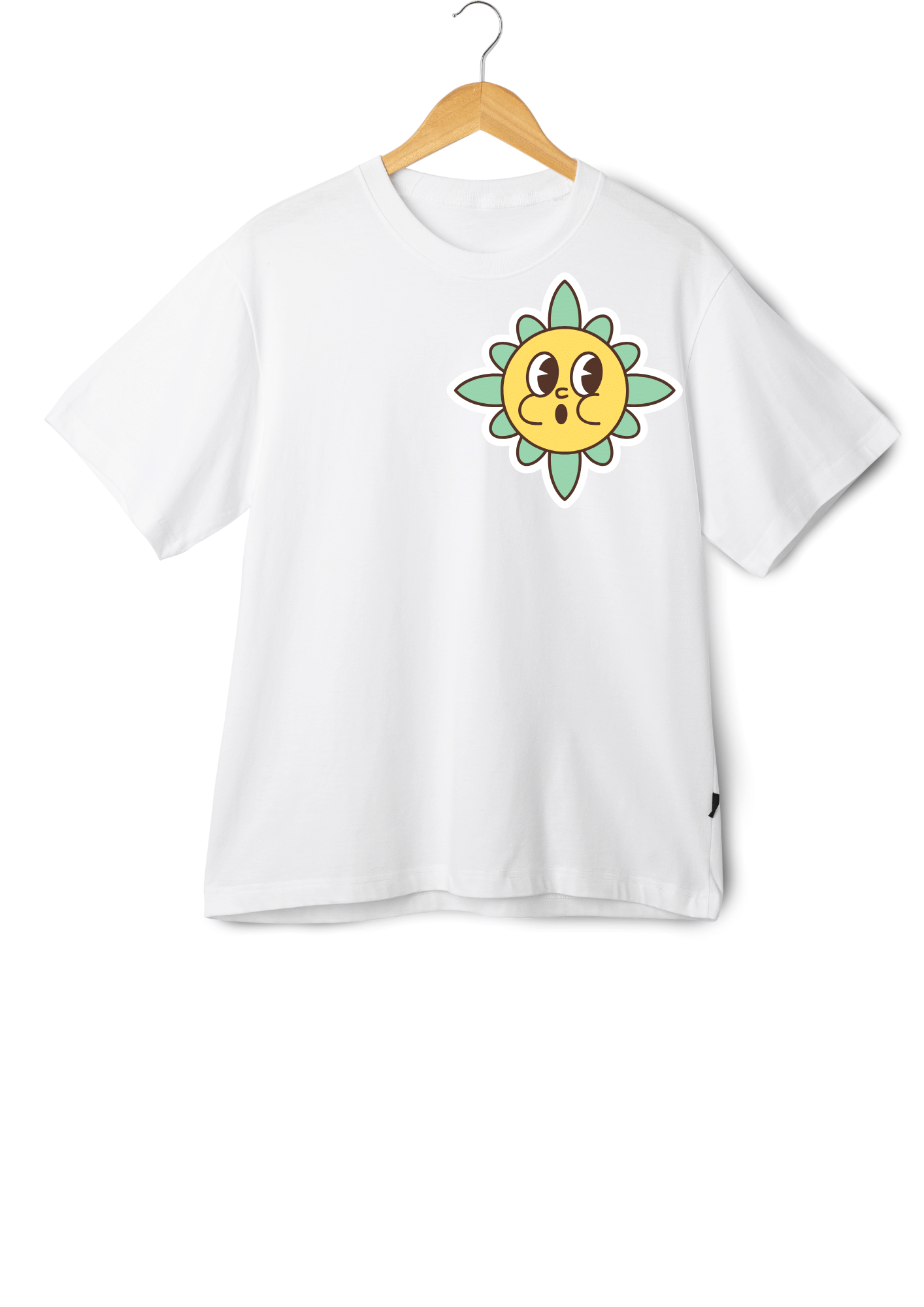 maddock corp Women Polyester Printed Regular Fit Round Neck T-Shirt ( White ) maddock corp Women Polyester Printed Regular Fit Round Neck T-Shirt ( White )