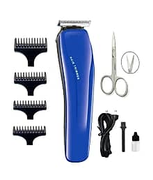 wagari 528 Trimmer Blue Cordless Beard Trimmer With 240 minutes Runtime
