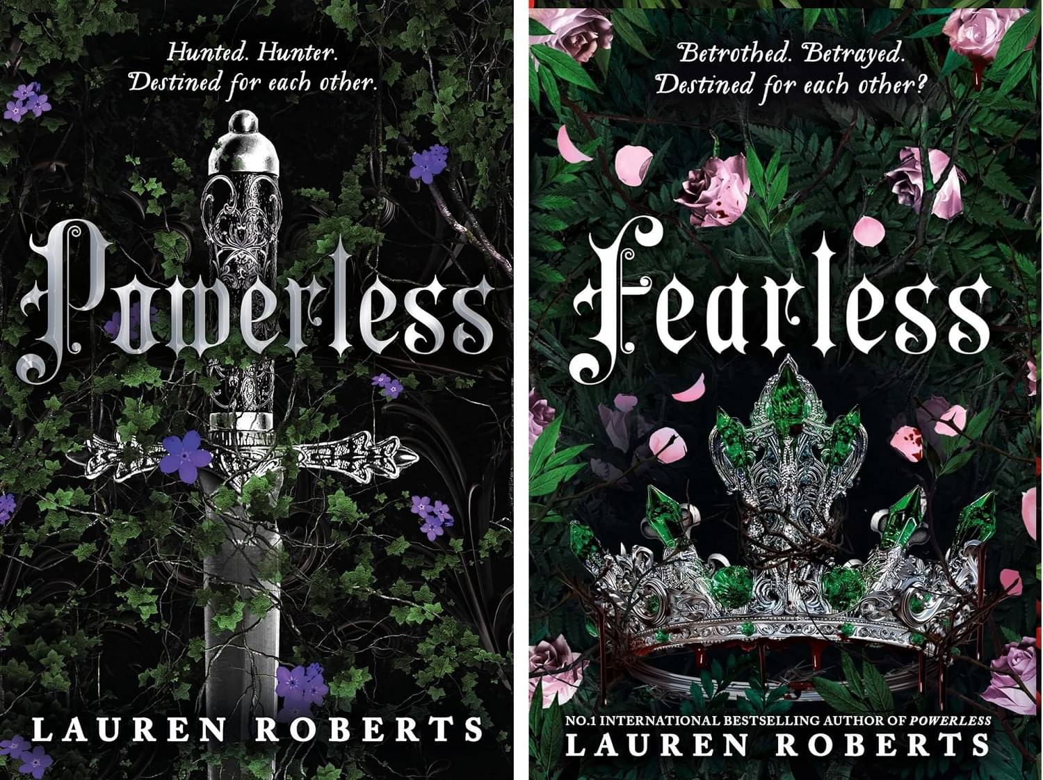     			2 Books Set: Powerless and Fearless By Lauren Roberts