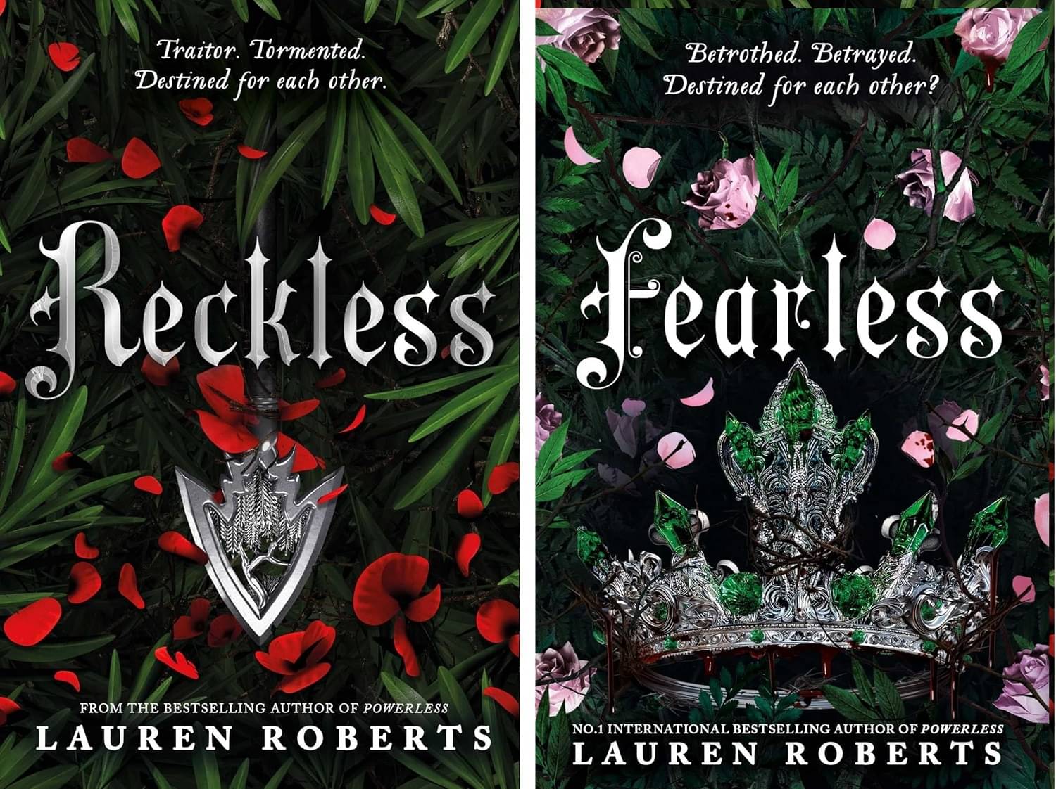     			2 Books Set: Reckless and Fearless By Lauren Roberts