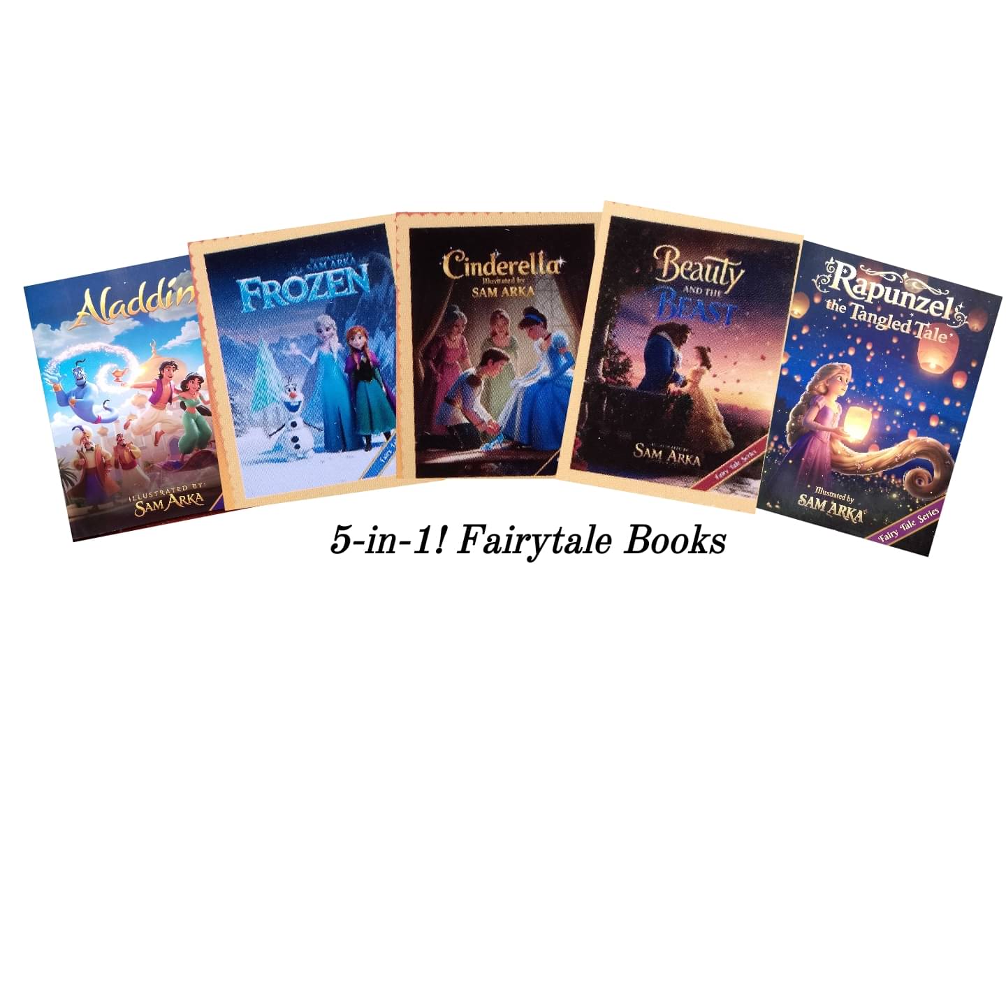 5 Fairy Tales Books!     			5 Fairy Tales Books!