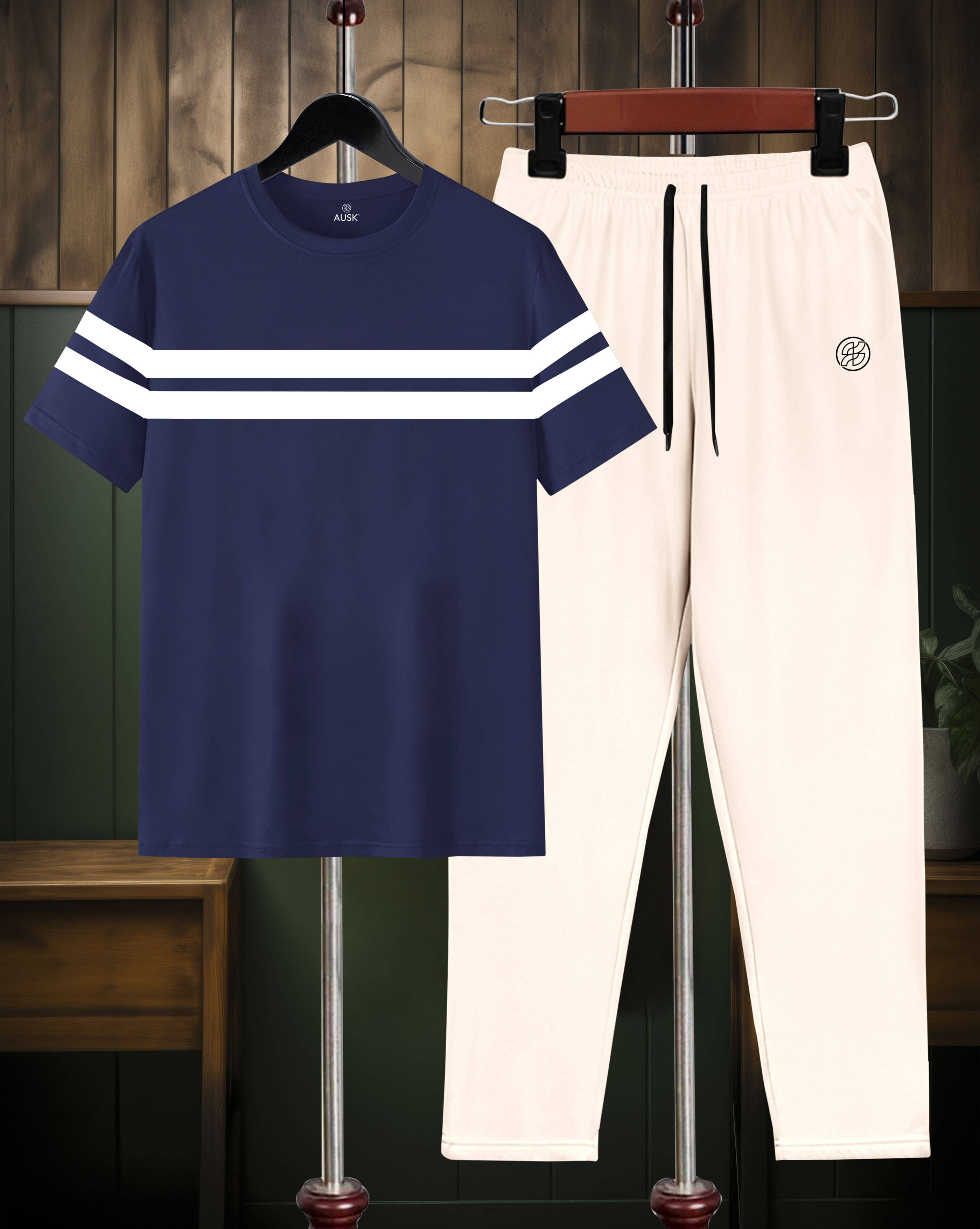 AOOSH Multicolor Cotton Blend Relaxed Fit Men's Tracksuit ( Pack of 1 )     			AOOSH Multicolor Cotton Blend Relaxed Fit Men's Tracksuit ( Pack of 1 )