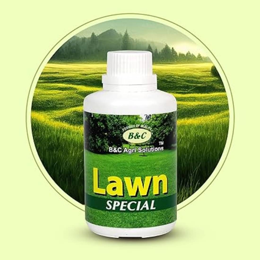 B & C Agri Solutions Lawn Special Liquid Fertilizer For Lawn (250ml) - Nutrient-Rich Liquid Fertilizer with NPK and Micronutrients, Improves Plant Health, Water Retention & Soil Quality (Pack of 1) B & C Agri Solutions Lawn Special Liquid Fertilizer For Lawn (250ml) - Nutrient-Rich Liquid Fertilizer with NPK and Micronutrients, Improves Plant Health, Water Retention & Soil Quality (Pack of 1)