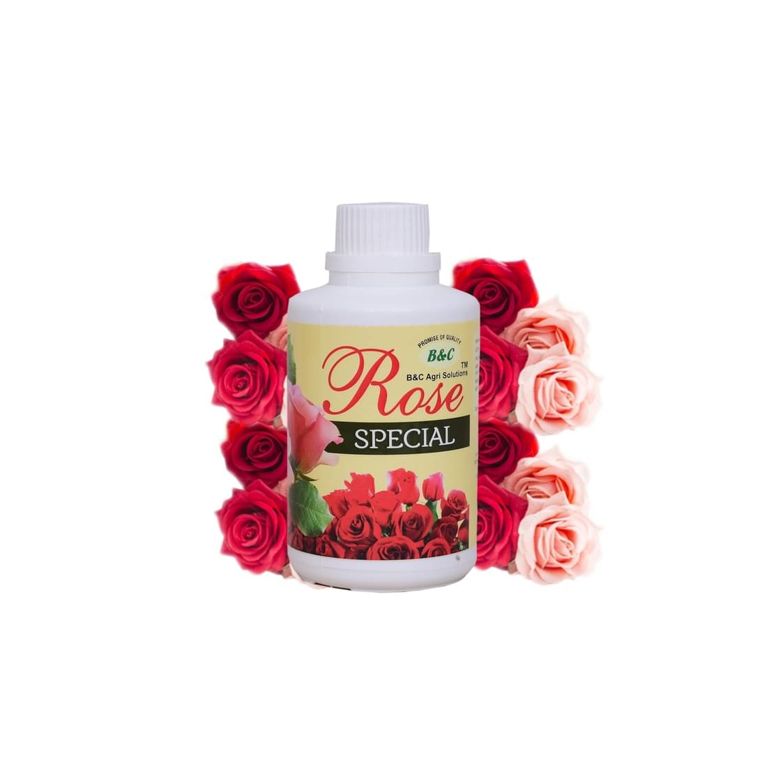     			B & C Agri Solutions Rose Fertilizer (250ml) - Liquid Plant Food For Flowering Plants, Organic Fertilizer For Plants, Growth Supplement & Complete Plant Food, For All Rose Varieties (Pack of 1)