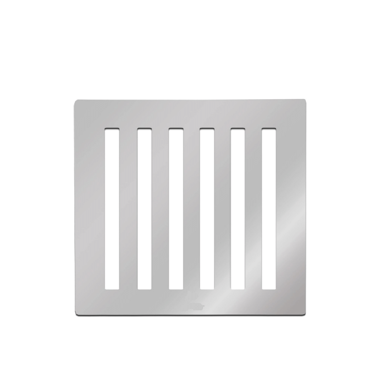    			BATHONIX 4"x4" Stainless Steel Drain Strainer Chrome Finish Without Frame Jali for Roof, Balcony & Pool Area (Pack of 1)