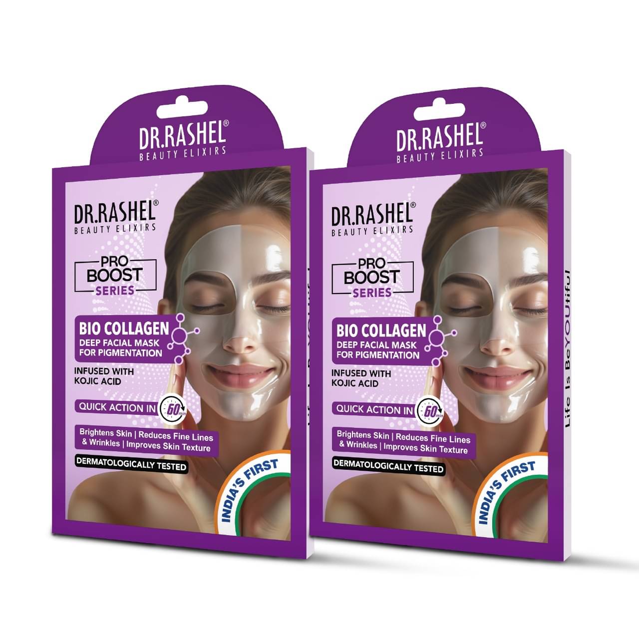     			DR.RASHEL - Anti-Aging Sheet Mask for All Skin Type ( Pack of 2 )