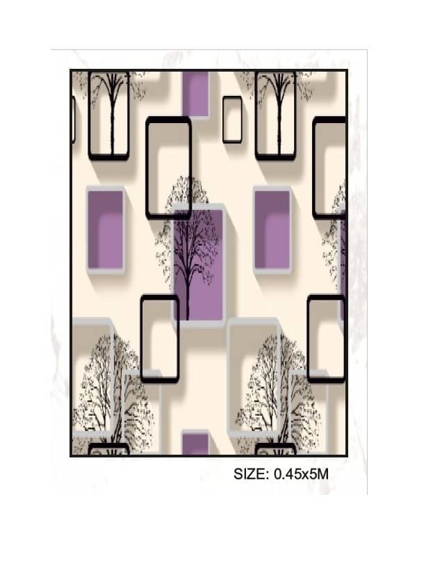     			Freedy Self-Adhesive Designer 45 x 500Cm Wall Paper for Bedroom Living Room Cabinet, Peel and Stick Decorative Sticker Easy to Cut and Apply