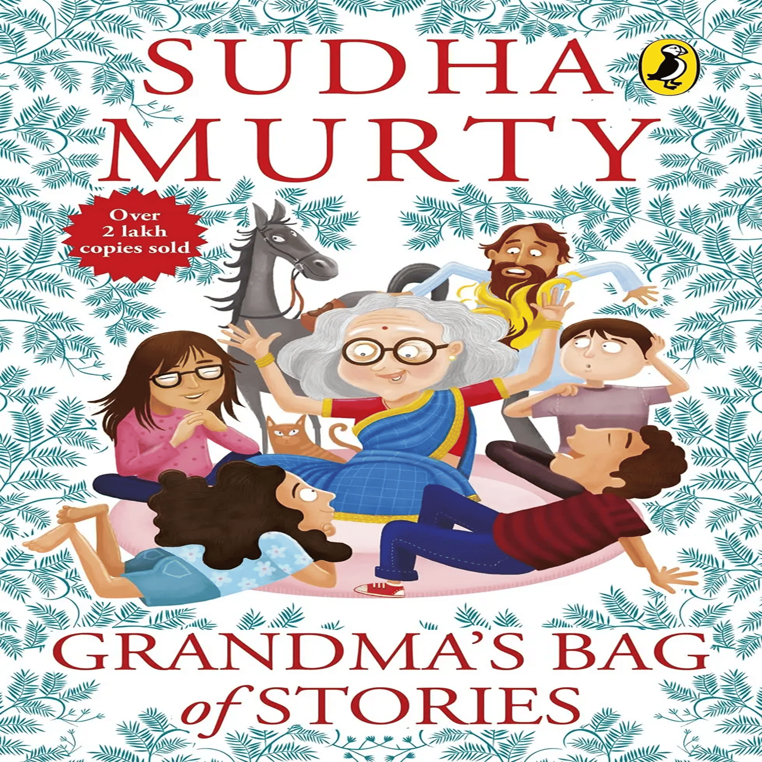     			Grandma's Bag of Stories: Collection of 20+ Illustrated short stories, traditional Indian folk tales for all ages for children of all ages by Sudha Murty