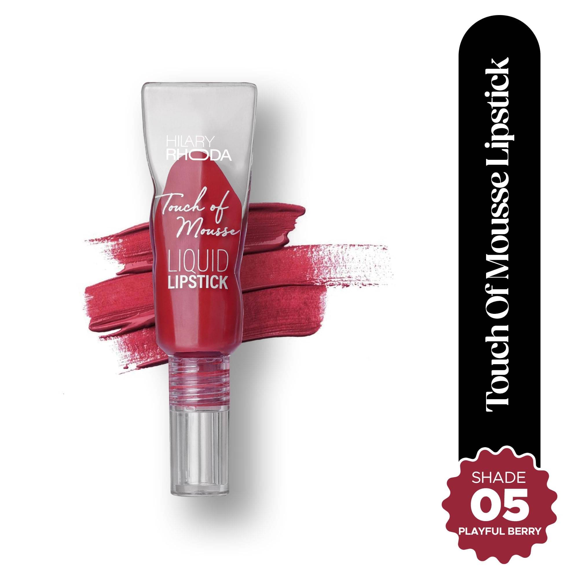     			Hilary Rhoda Hot Pink Matte Waterproof Liquid Lipstick ( Pack of 1 )