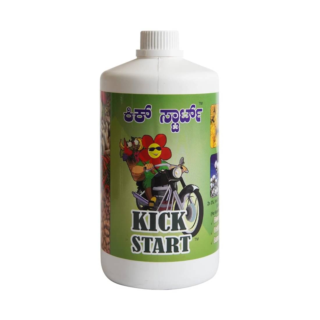     			KICK START Multi Micro Nutrient Liquid Fertilizer (250ml) - Organic nutrients, Plant Growth Enhancer & Supplement, Liquid Fertilizer with NPK and Micronutrients, For Flowering Plants Home Garden