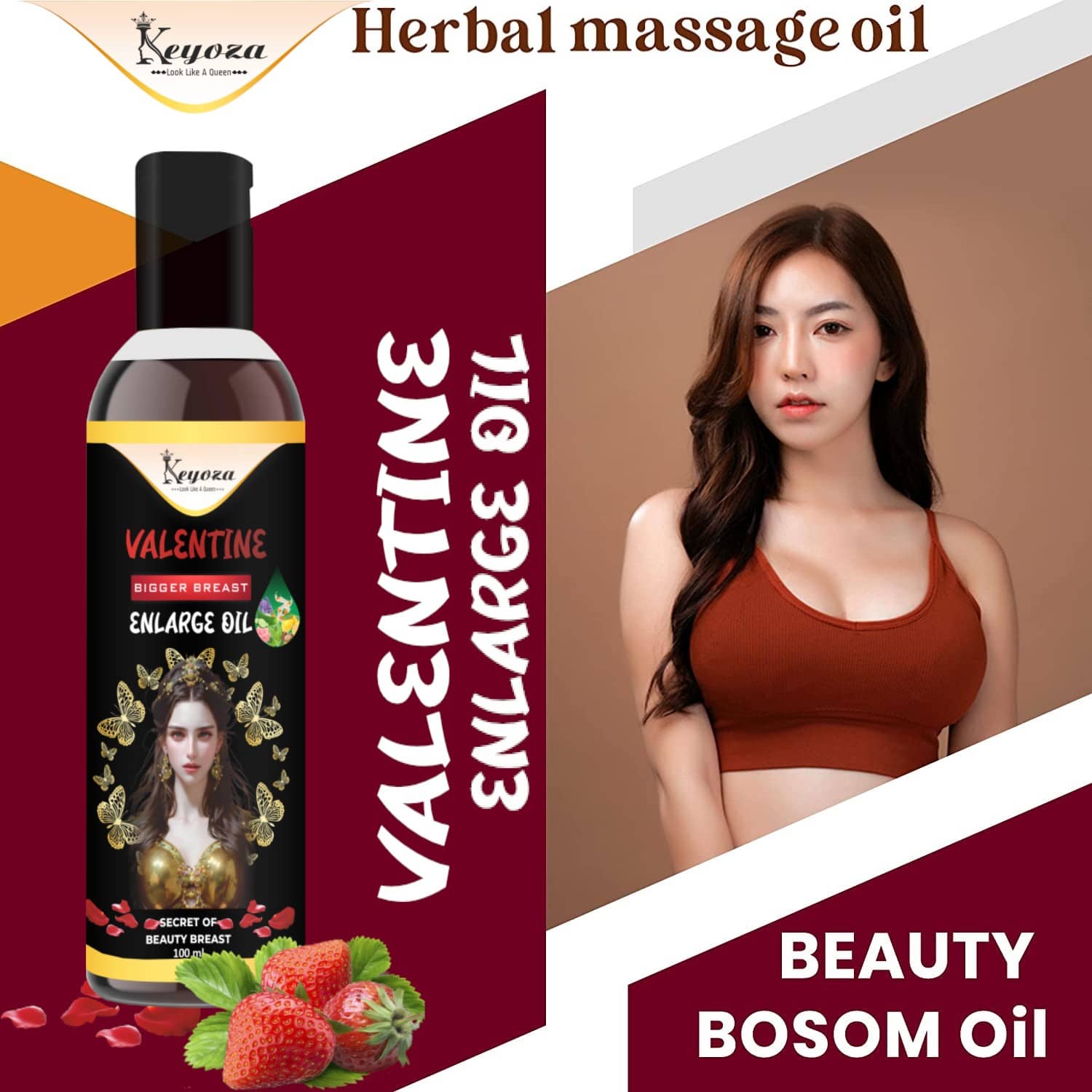 Keyoza Shaping Oil Floral ( 100 mL )