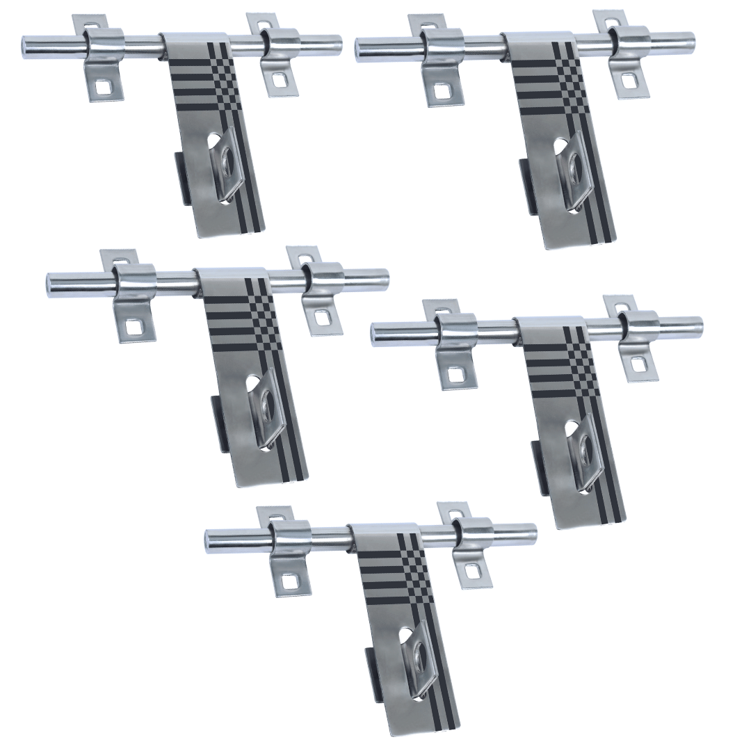 Malaikah 2001 Heavy-Duty 8 Inch Stainless Steel Aldrop with 14mm Rod Thickness - Pack of 5     			Malaikah 2001 Heavy-Duty 8 Inch Stainless Steel Aldrop with 14mm Rod Thickness - Pack of 5