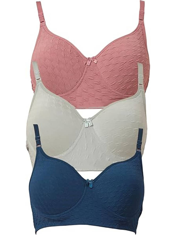 Amante Cotton Non Padded Women's Cami bra White - Main Image