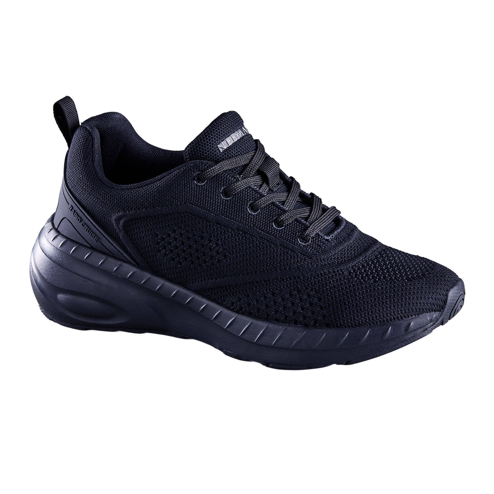     			Neemans Neemans Begin Walk Flow  Black Men's Sneakers