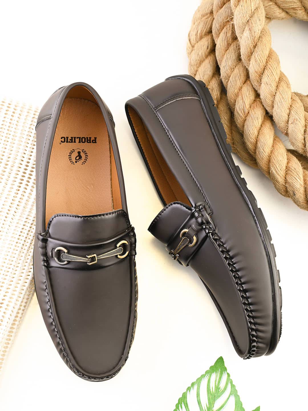Prolific CM10611 Brown Men's Slip-on Shoes - Casual Shoes | Buy online on ZillyBuy
