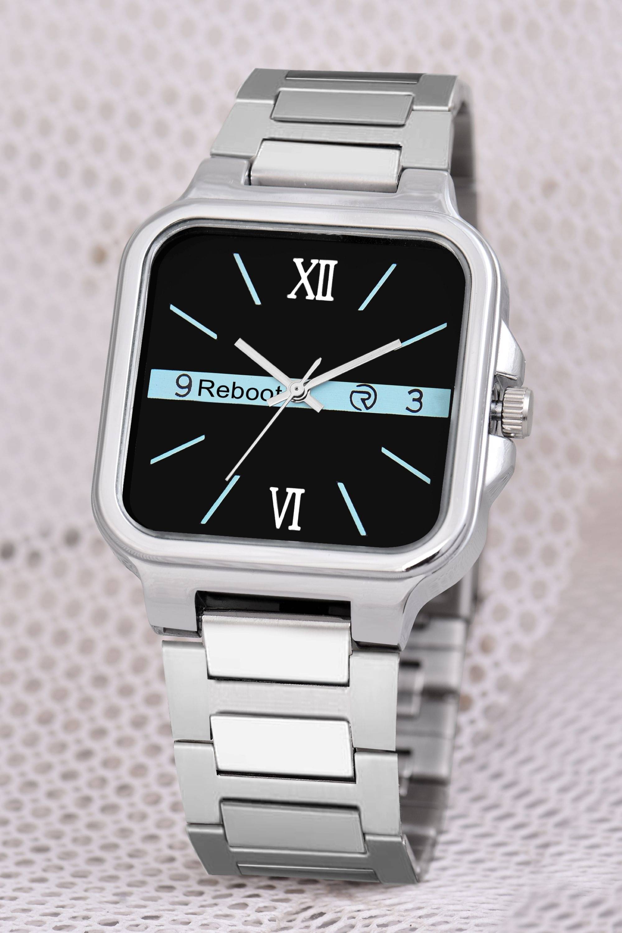     			Reboot Silver Stainless Steel Analog Men's Watch