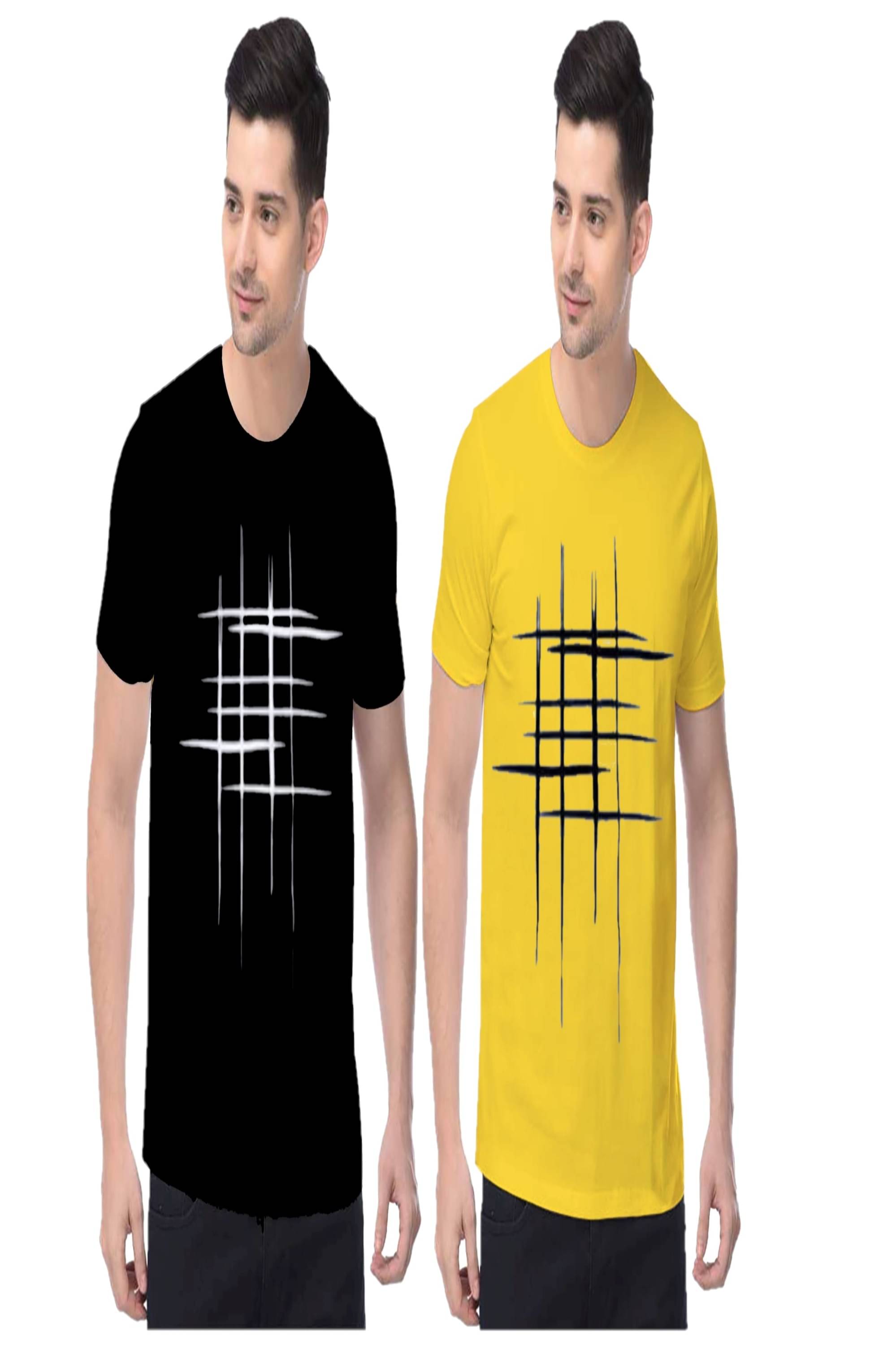     			SNAZZY CLAD Men Polyester Regular Fit Printed T-Shirt ( Multicolor )