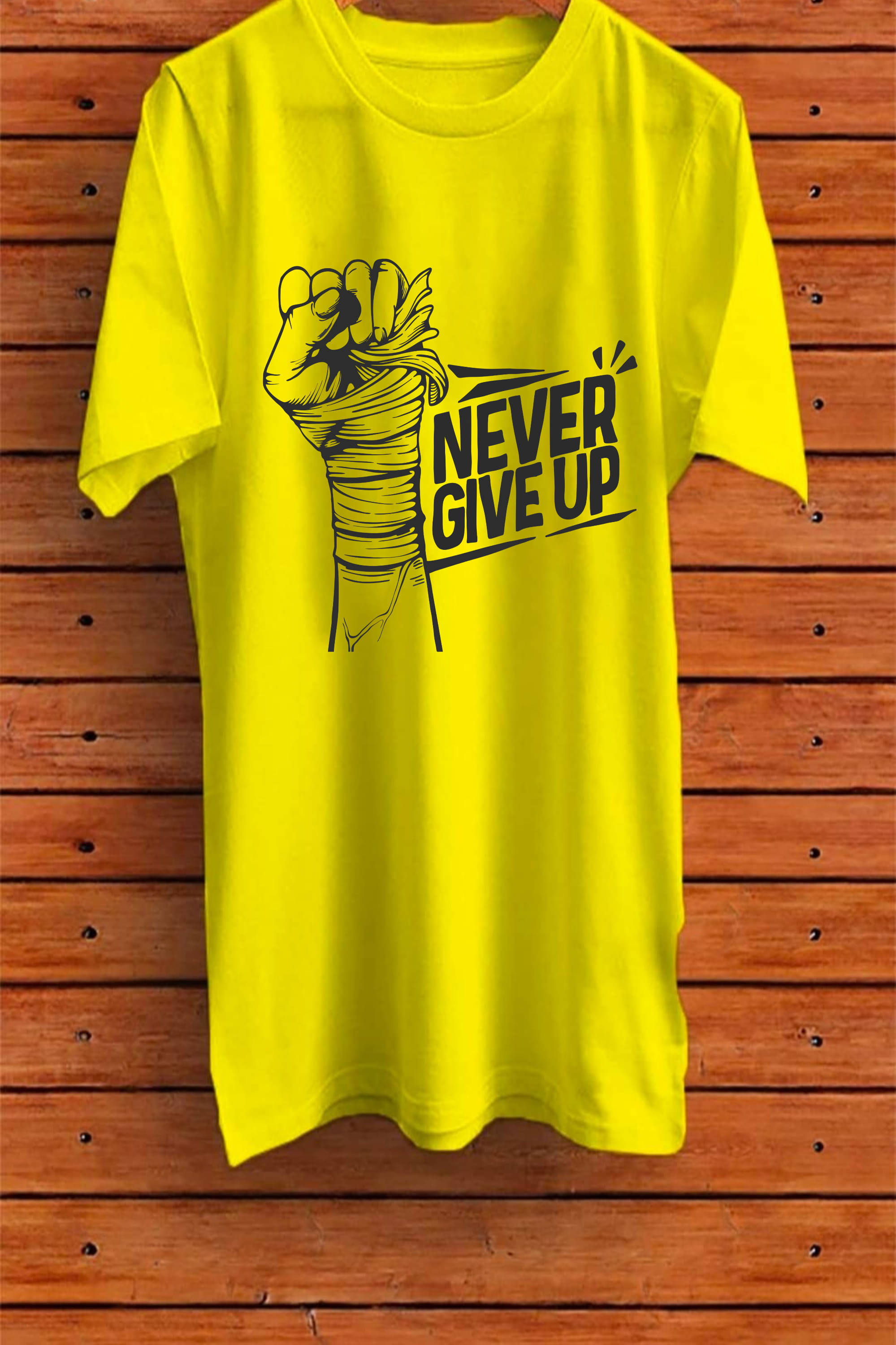     			SNAZZY CLAD Men Polyester Regular Fit Printed T-Shirt ( Yellow )
