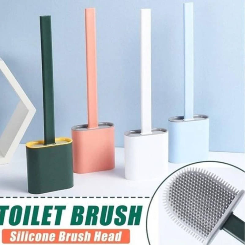     			Silicone toilet brush pack of 1