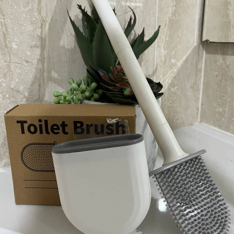     			Silicone toilet brush pack of 1