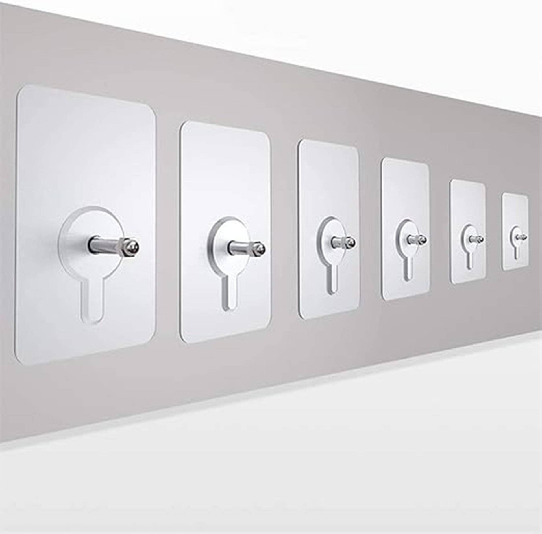THRIFTKART - Set of 5pc Self-Adhesive Screw Nails Wall Poster Non-Trace Stick Wall Hook THRIFTKART - Set of 5pc Self-Adhesive Screw Nails Wall Poster Non-Trace Stick Wall Hook