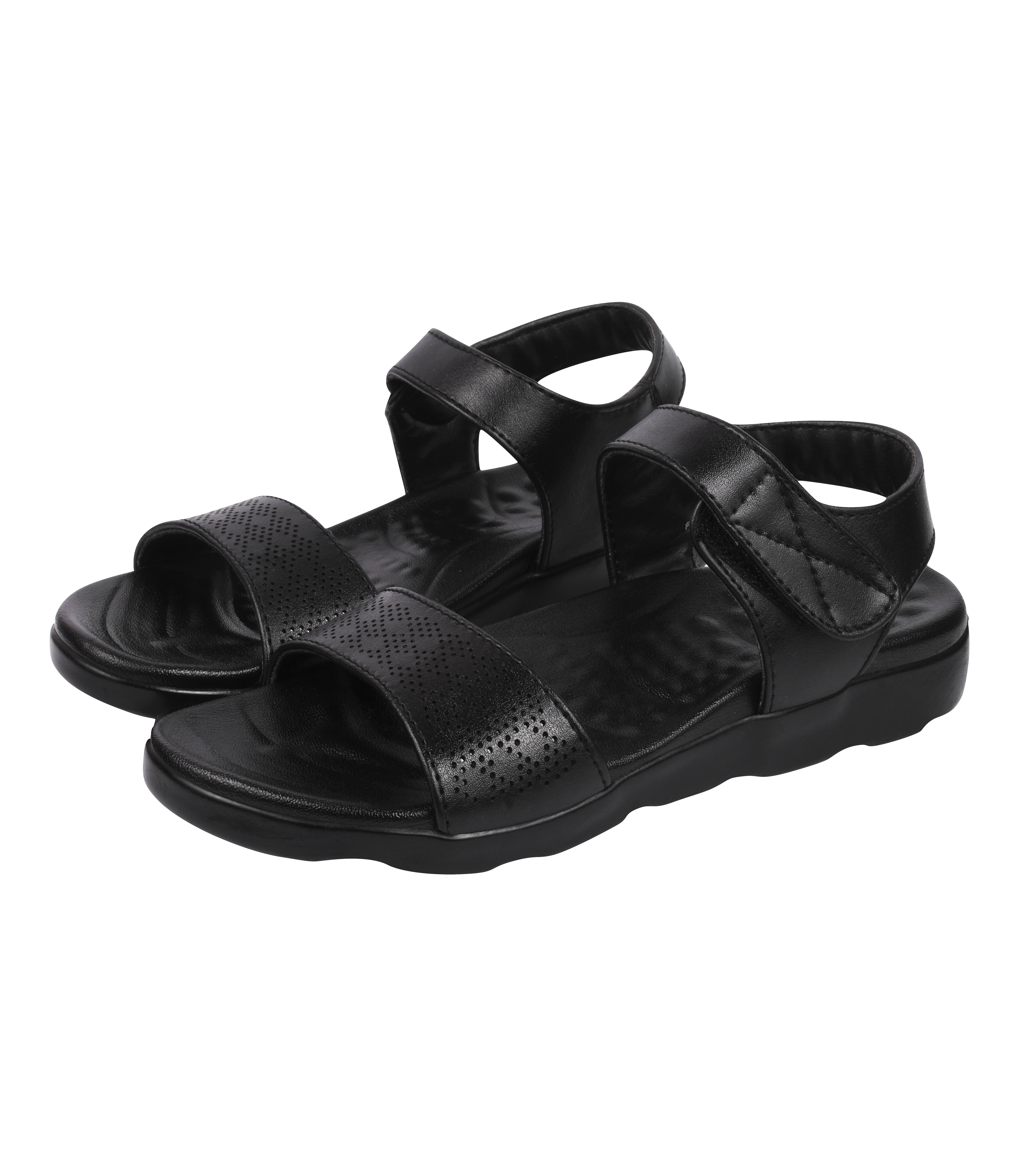     			Unisoft Black Women's Flats