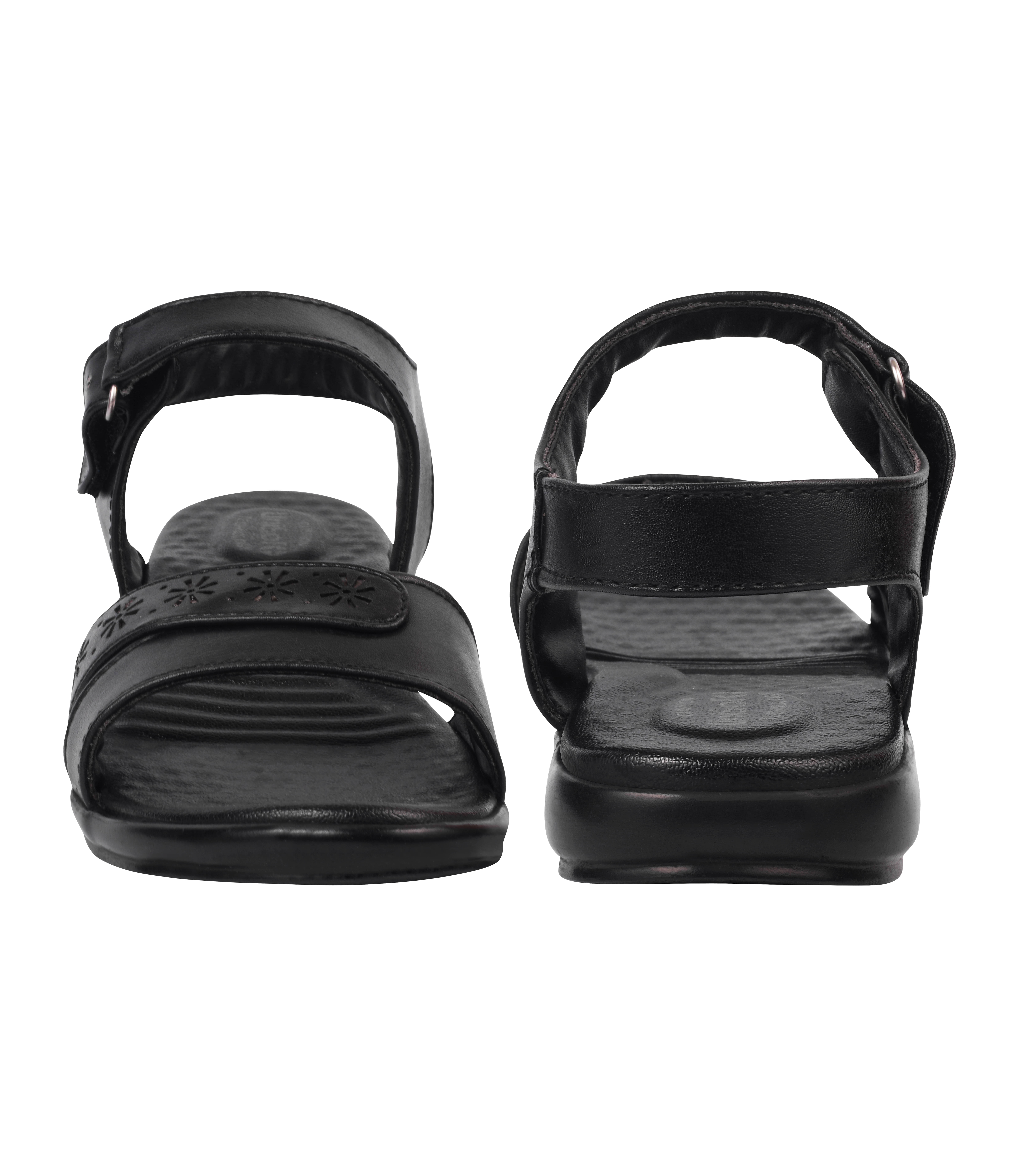     			Unisoft Black Women's Flats