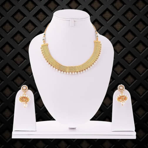 YOUBELLA Multi Color Alloy Necklace Set ( Pack of 1 )
